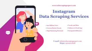 Instagram Data Scraping Services
