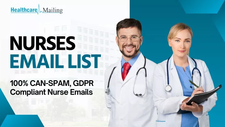nurses email list 100 can spam gdpr compliant