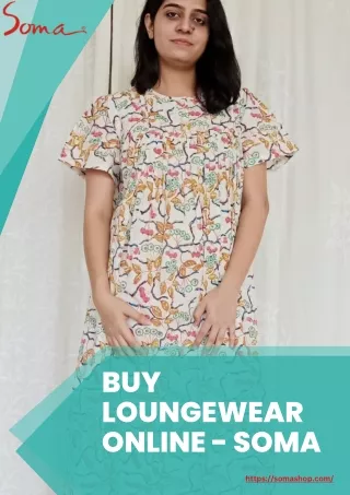 Buy Cotton Loungewear Set Online for Women in India
