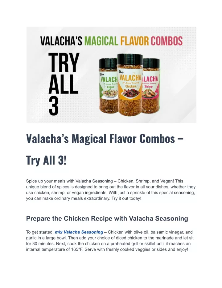 valacha s magical flavor combos try all 3