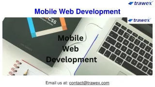 Mobile Web Development