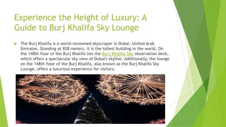 experience the height of luxury a guide to burj khalifa sky lounge