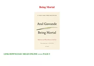 [PDF] Being Mortal