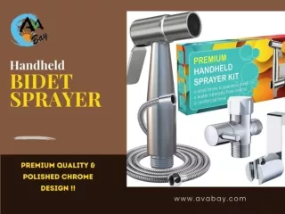 Premium Quality Handheld Bidet Sprayers-From AVAbay