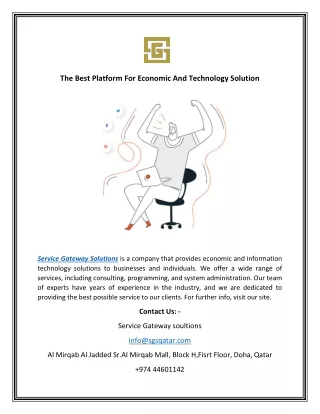 the best platform for economic and technology