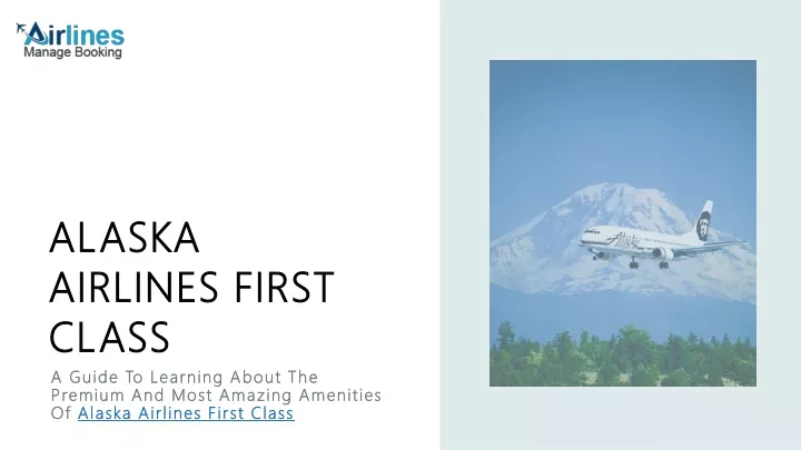 alaska airlines first class