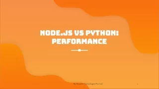 Node.JS vs Python: Performance