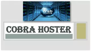 cobra hoster
