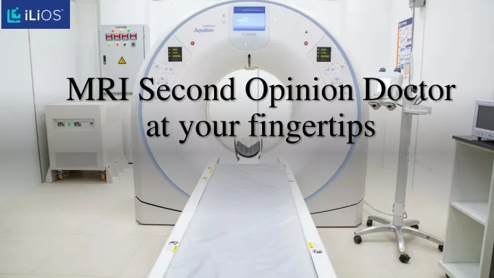 mri second opinion doctor at your fingertips