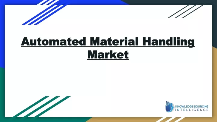 automated material handling market