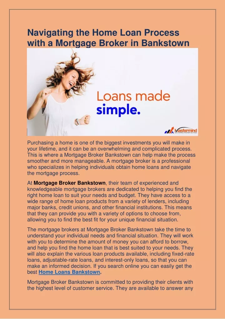 navigating the home loan process with a mortgage