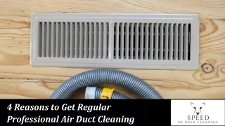 Reasons To Have Your Air Ducts Professionally Cleaned On A Regular Basis