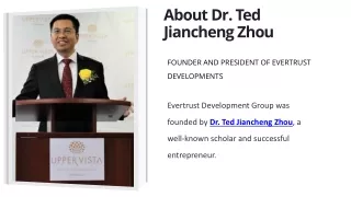 Dr. Ted Jiancheng Zhou