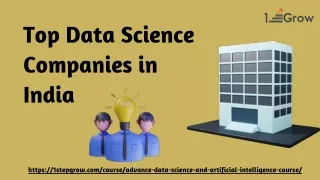 top data science companies in india