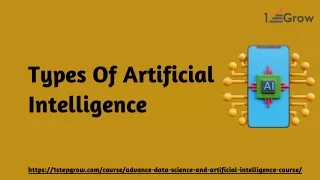 types of artificial intelligence