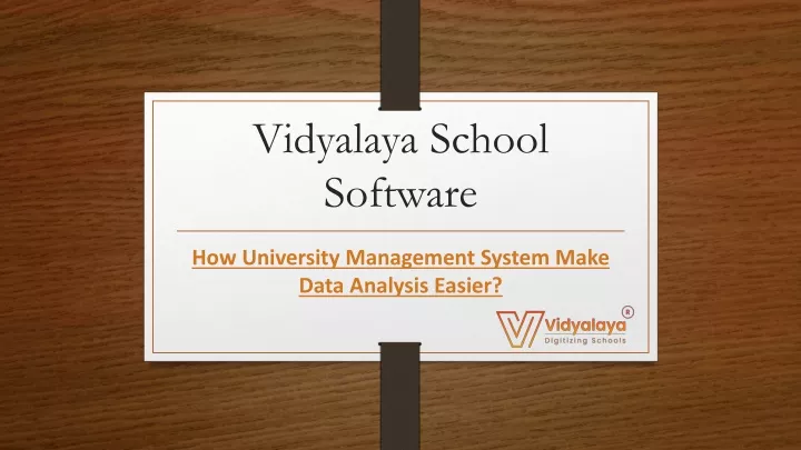 vidyalaya school software
