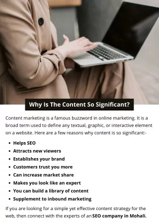why is the content so significant
