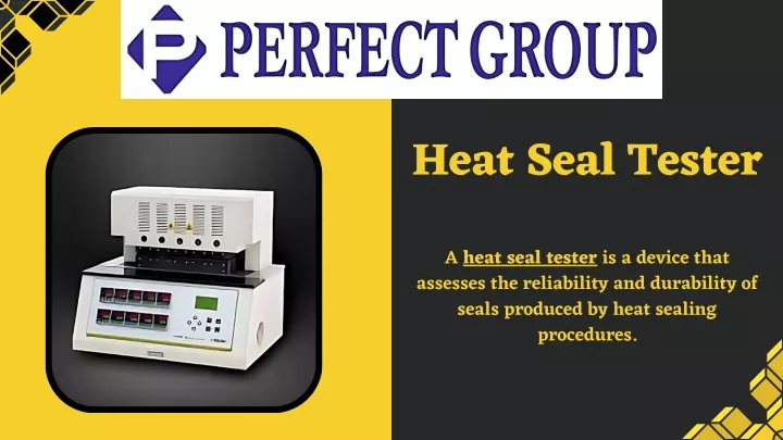 heat seal tester