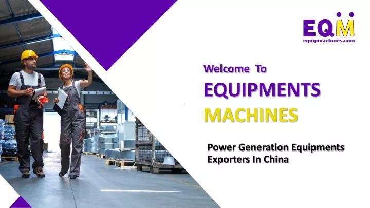 welcome to equipments machines