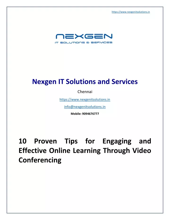 https www nexgenitsolutions in