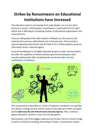 cyber security certifications in Malaysia.