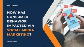 how has consumer behavior impacted via social