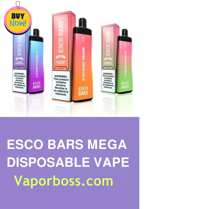 esco bars mega disposable vape vaporboss com