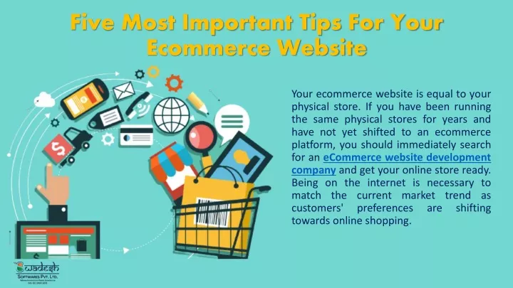 five most important tips for your ecommerce website