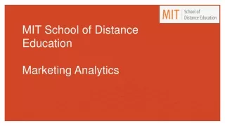 mit school of distance education