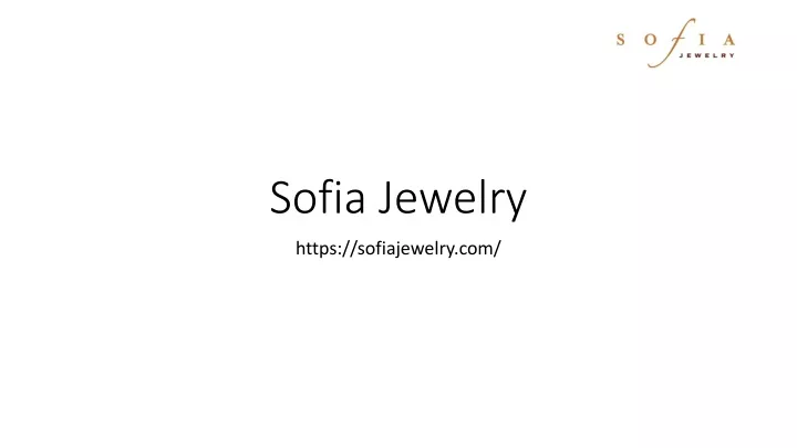 sofia jewelry