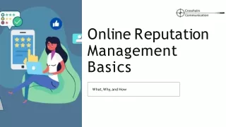 Basics  of Online Reputation Management What, Why, and How