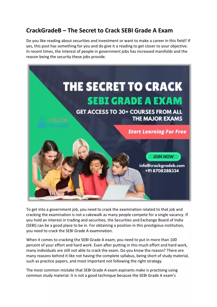 ppt-crackgradeb-the-secret-to-crack-sebi-grade-a-exam-powerpoint