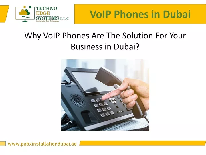 voip phones in dubai