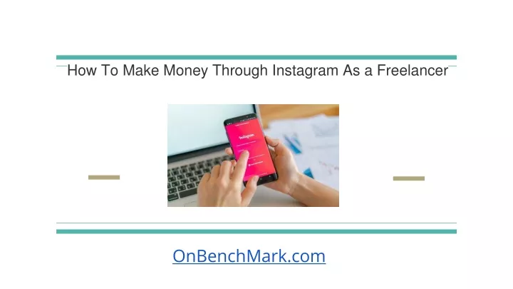 how to make money through instagram as a freelancer