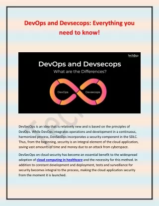 devops and devsecops everything you need to know
