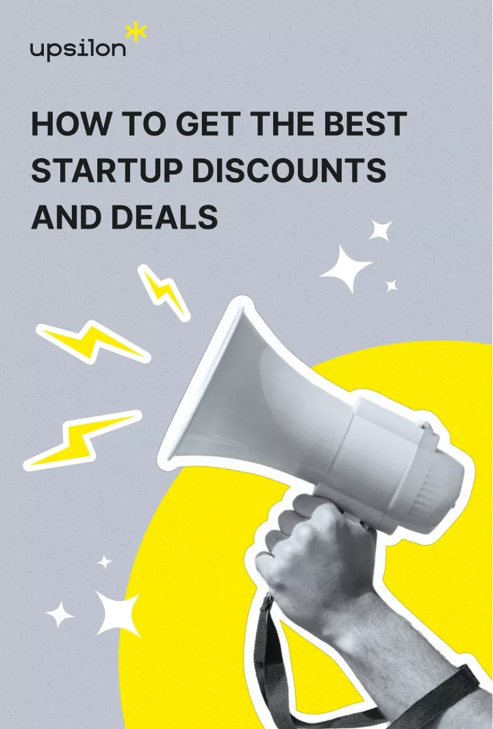 how to get the best startup discounts and deals