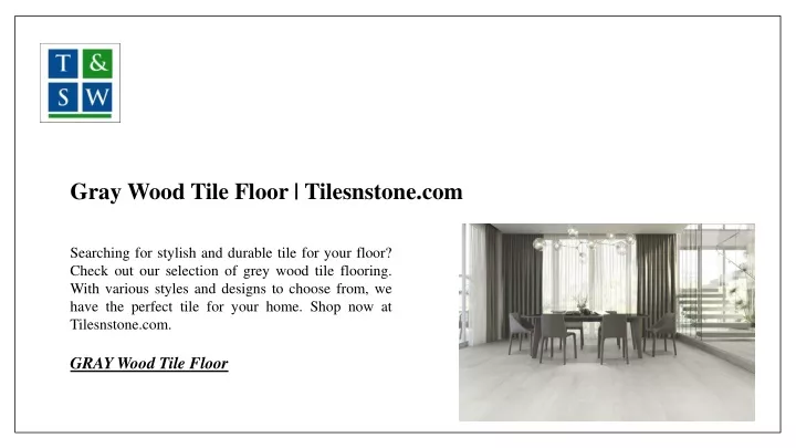 gray wood tile floor tilesnstone com
