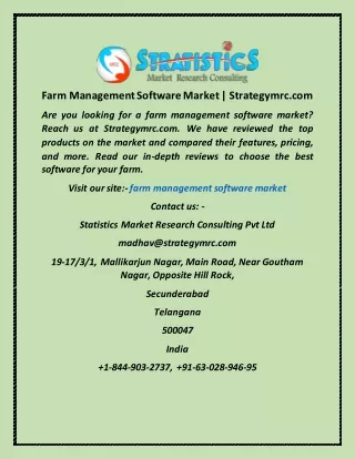 farm management software market strategymrc com