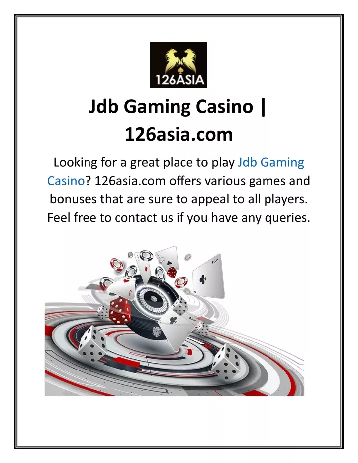 jdb gaming casino 126asia com