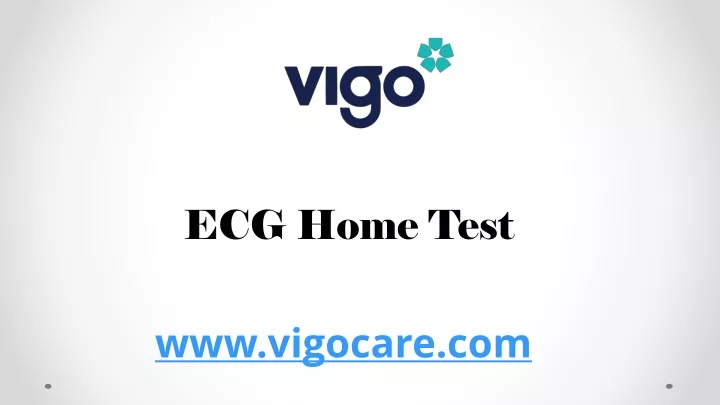 ecg home test