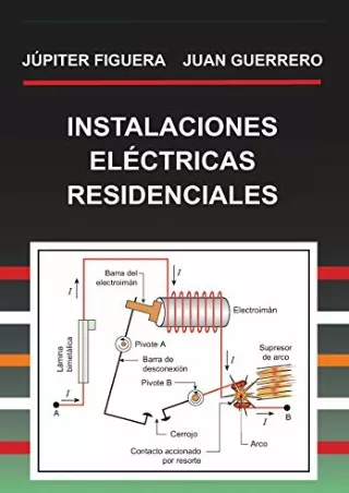 PDF/BOOK INSTALACIONES ELÉCTRICAS RESIDENCIALES (Spanish Edition)