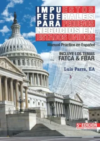 _PDF_ Impuestos Federales Para Pequeños Negocios En Estados Unidos (Spanish Edit