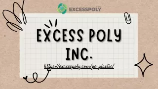 Recycle Scrap Polycarbonate Plastic | Excesspoly.com