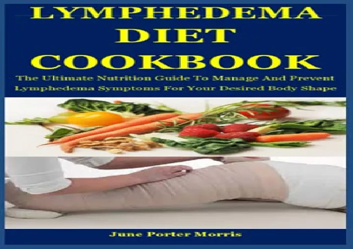pdf lymphedema diet cookbook the ultimate