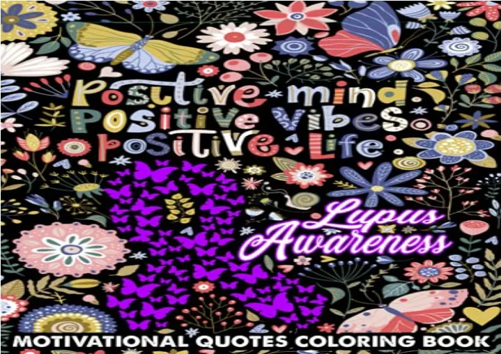 pdf lupus awareness motivational quotes coloring