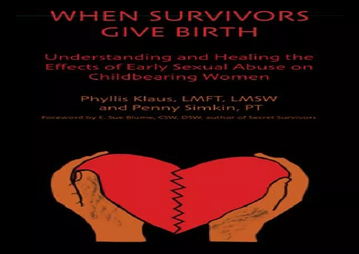 pdf when survivors give birth understanding