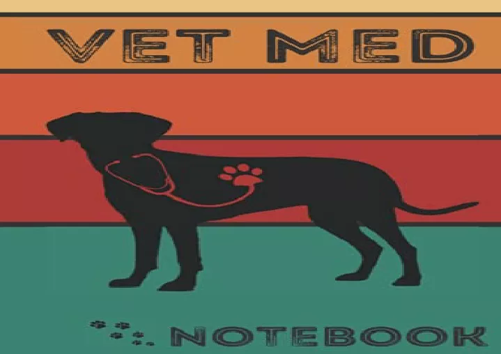 PPT - [PDF] Vet Med Notebook: A retro sunset journal for Veterinary ...