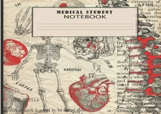 PDF Medical Student Notebook: Large Desk Size Antique Human Anatomy Vintage Them