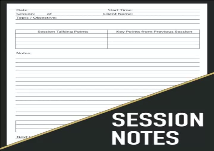 pdf session notes notebook session notebook