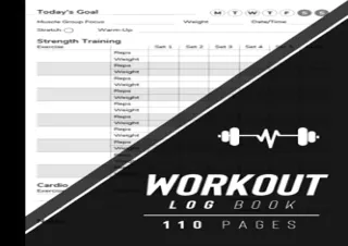 (PDF) Workout Log Book Free